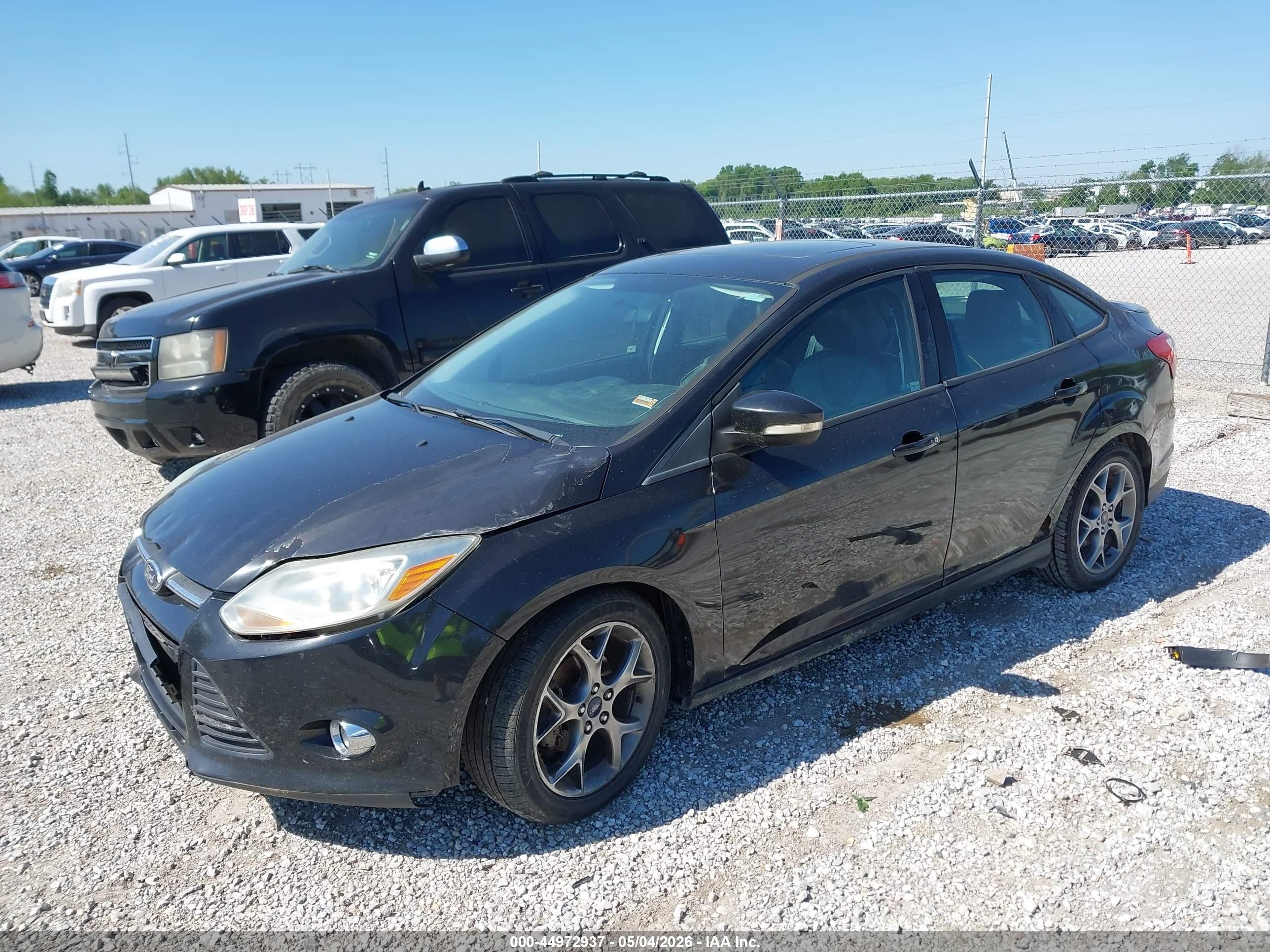 2013 Ford Focus Se Black vin: 1FADP3F29DL209464