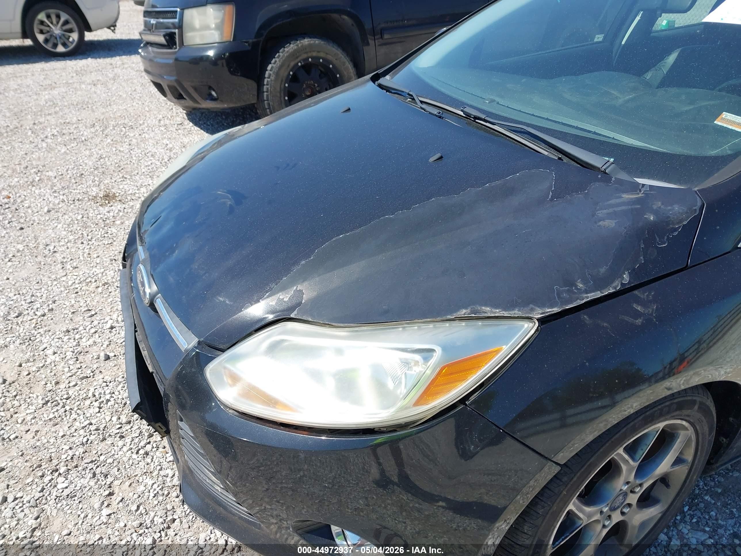2013 Ford Focus Se Black vin: 1FADP3F29DL209464