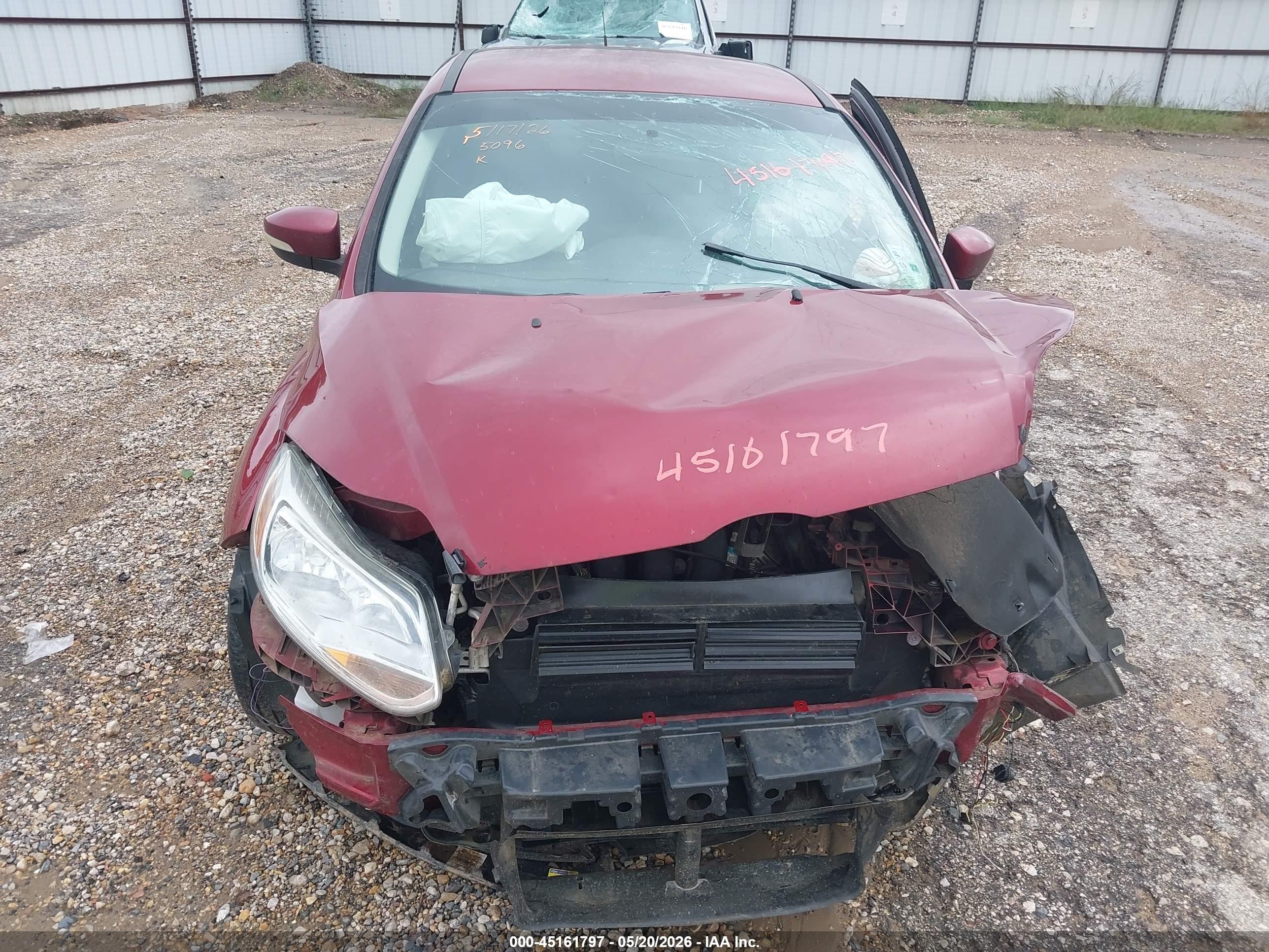2013 Ford Focus Se Бордовый vin: 1FADP3F29DL225096