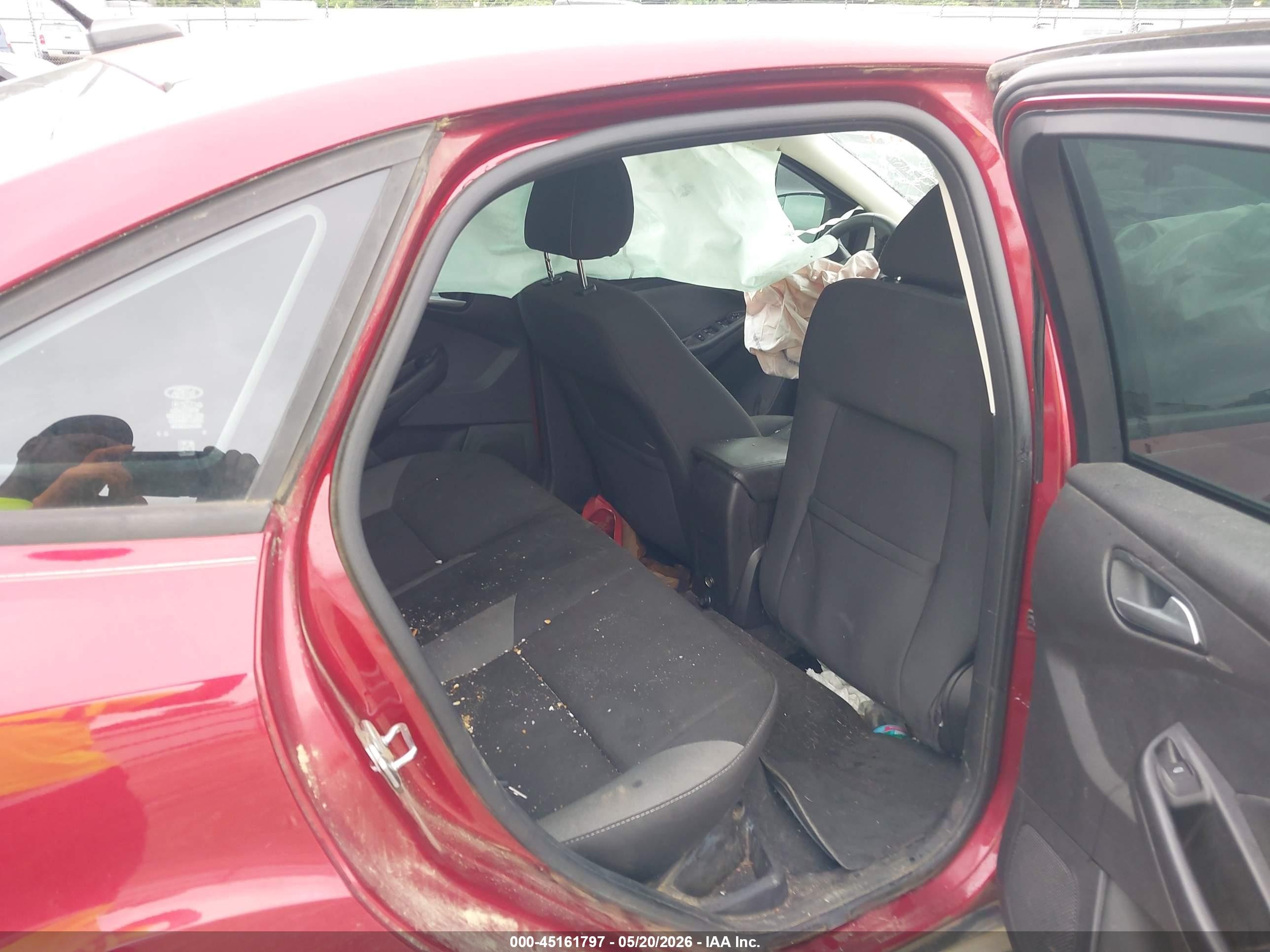 2013 Ford Focus Se Бордовый vin: 1FADP3F29DL225096