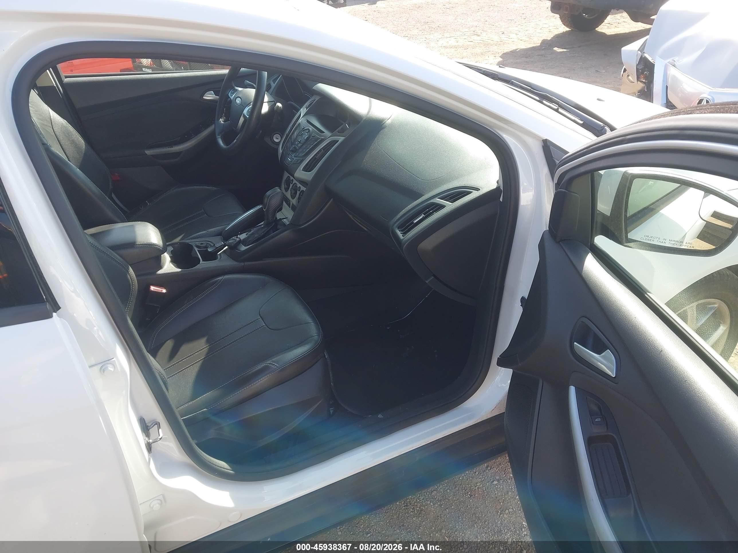 2013 Ford Focus Se Белый vin: 1FADP3F29DL246045