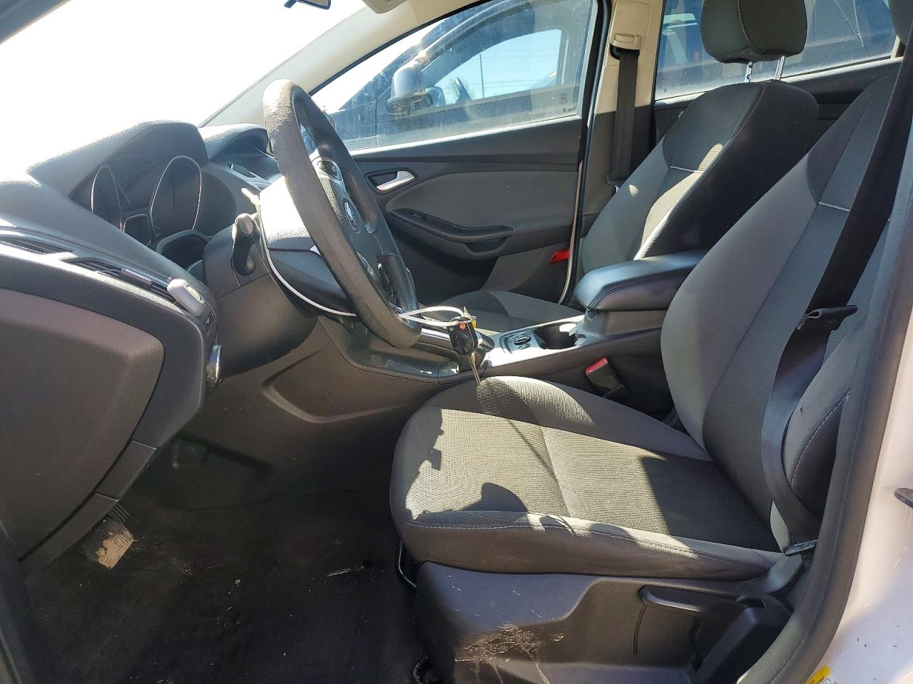 2013 Ford Focus Se White vin: 1FADP3F29DL248653