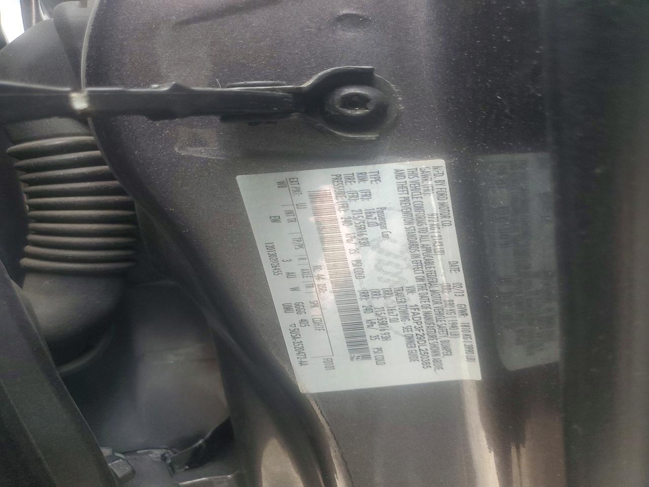 2013 Ford Focus Se Gray vin: 1FADP3F29DL250385