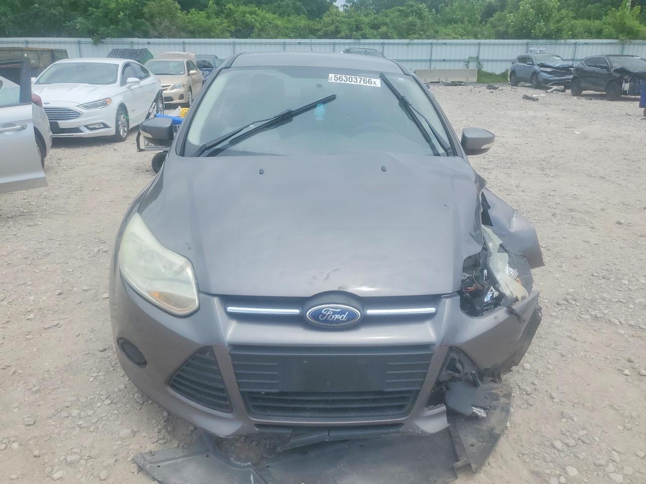 2013 Ford Focus Se Gray vin: 1FADP3F29DL250385