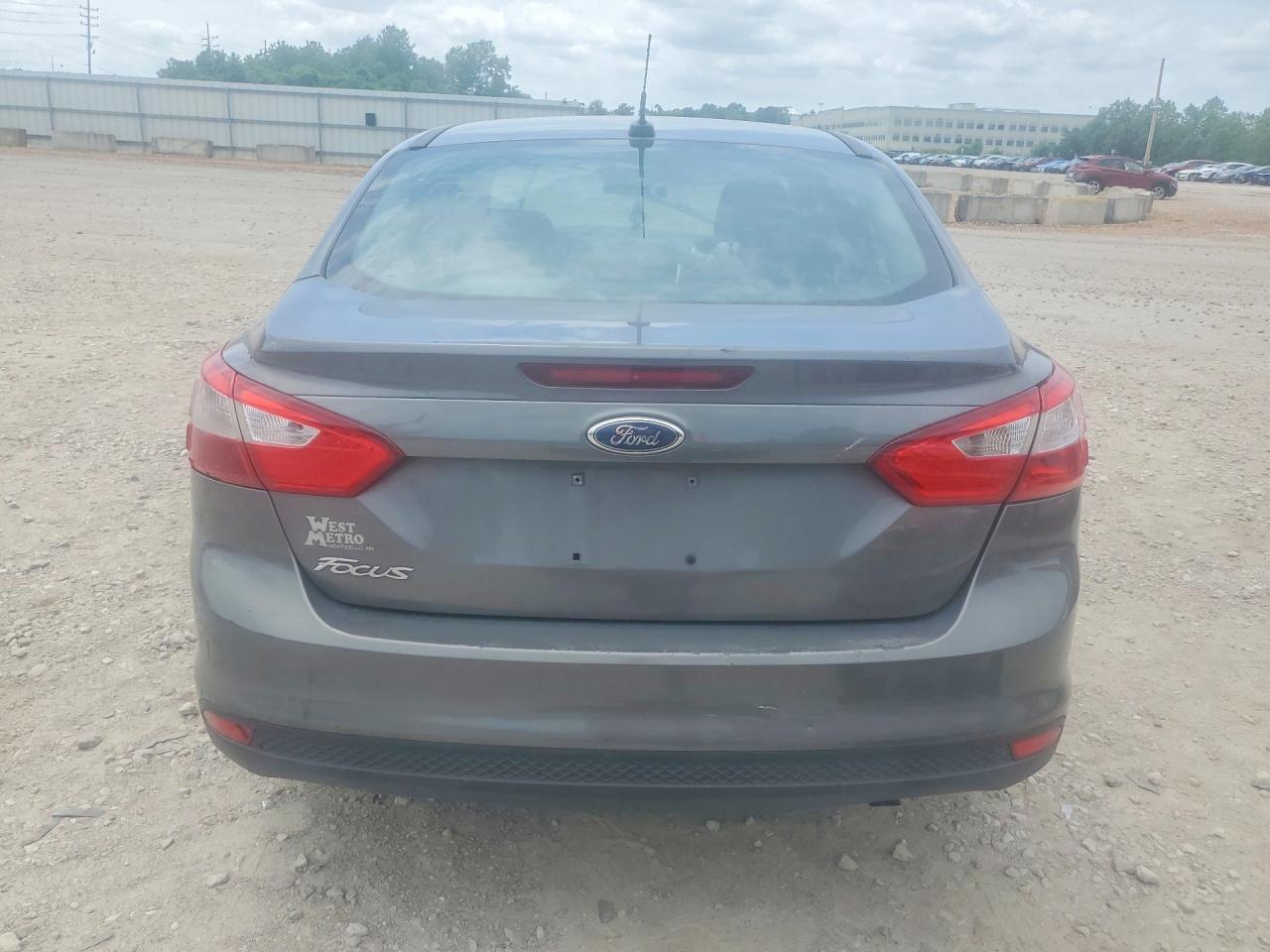 2013 Ford Focus Se Gray vin: 1FADP3F29DL250385