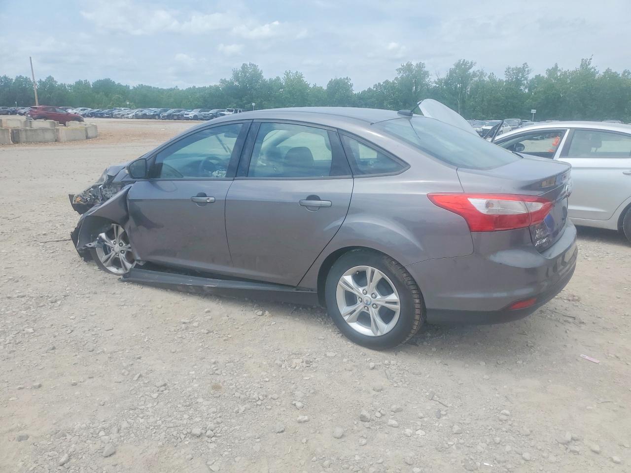 2013 Ford Focus Se Gray vin: 1FADP3F29DL250385