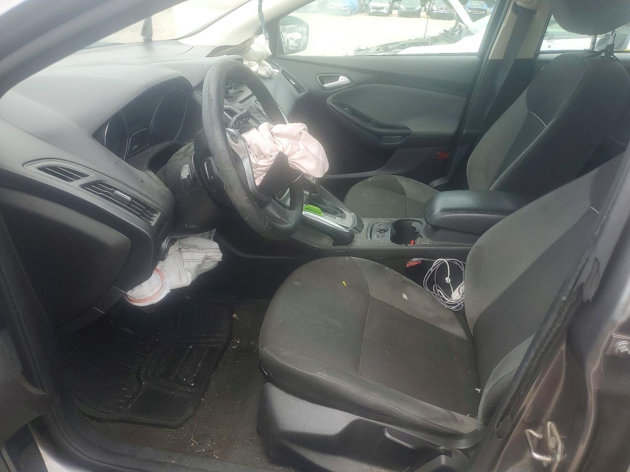2013 Ford Focus Se Gray vin: 1FADP3F29DL250385