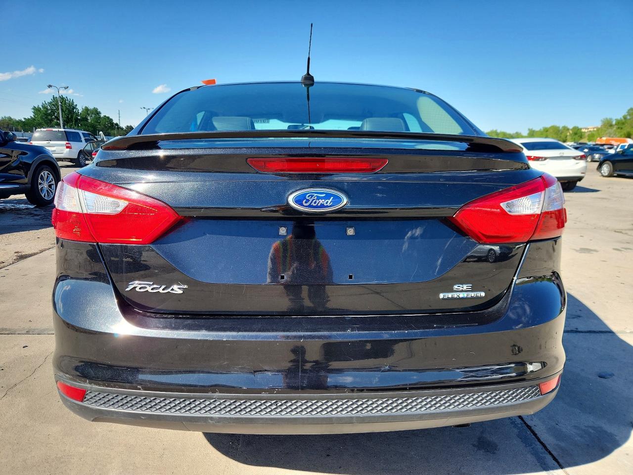 2013 Ford Focus Se Black vin: 1FADP3F29DL266165