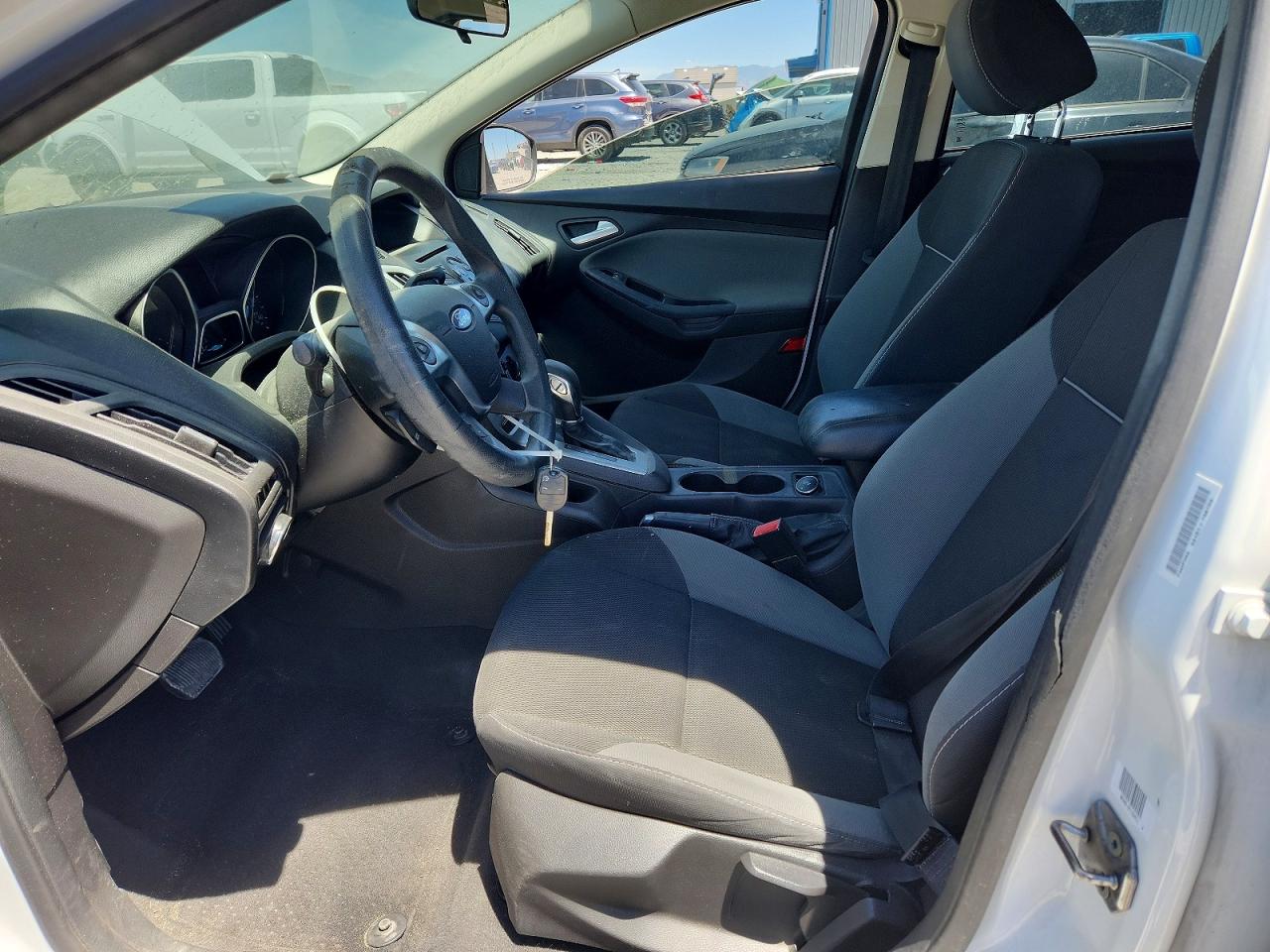 2013 Ford Focus Se White vin: 1FADP3F29DL266778