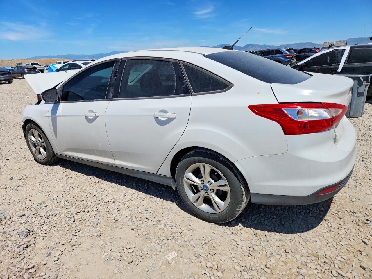 2013 Ford Focus Se White vin: 1FADP3F29DL266778