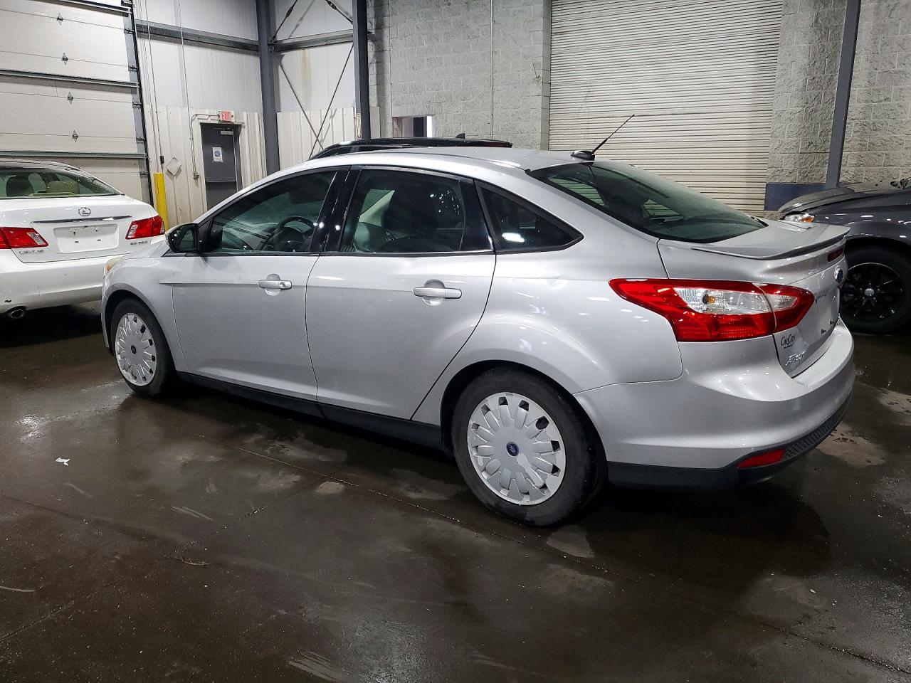 2013 Ford Focus Se Silver vin: 1FADP3F29DL271026
