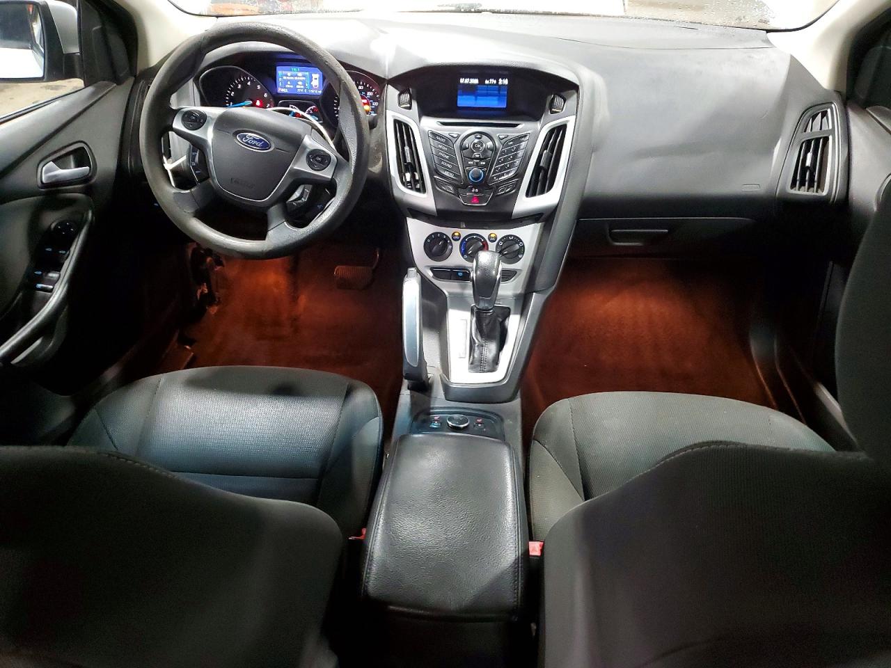 2013 Ford Focus Se Silver vin: 1FADP3F29DL271026