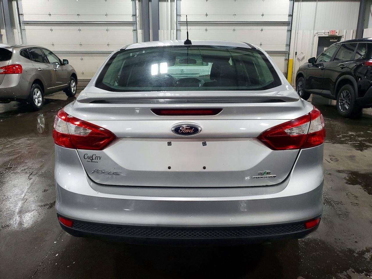 2013 Ford Focus Se Silver vin: 1FADP3F29DL271026