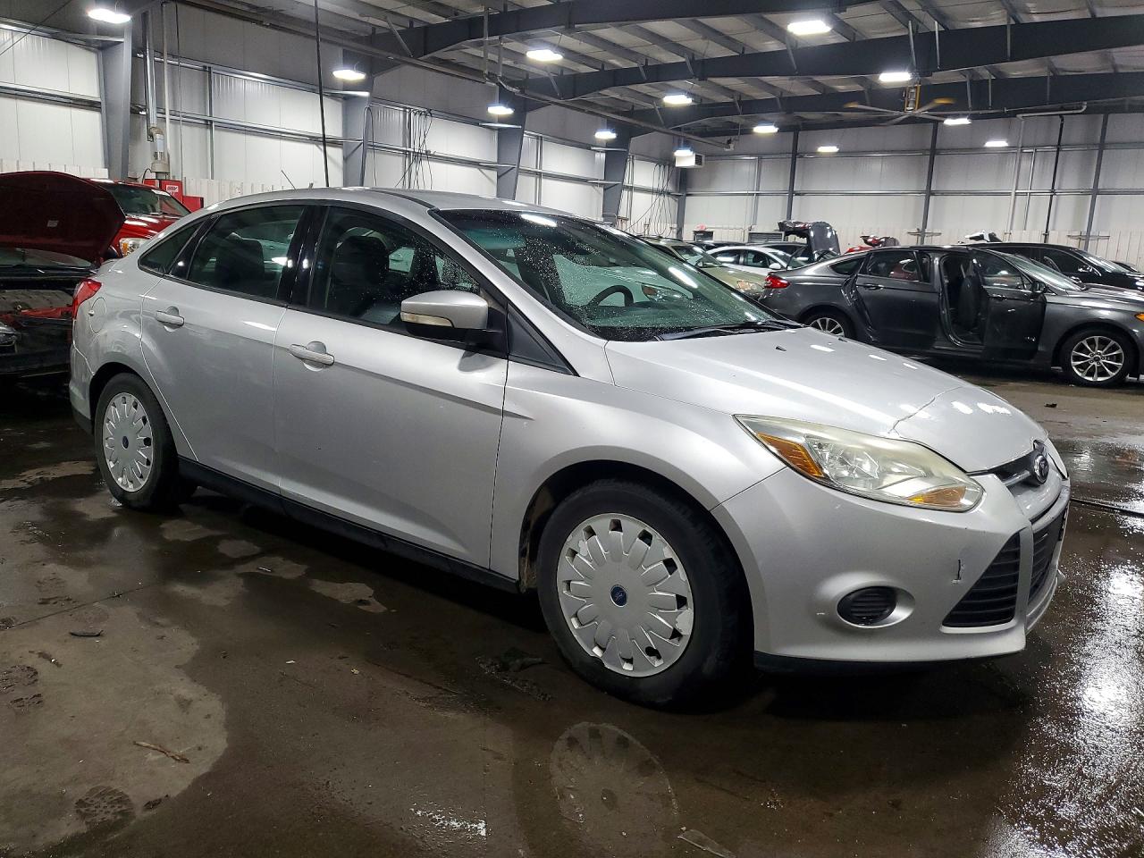 2013 Ford Focus Se Silver vin: 1FADP3F29DL271026