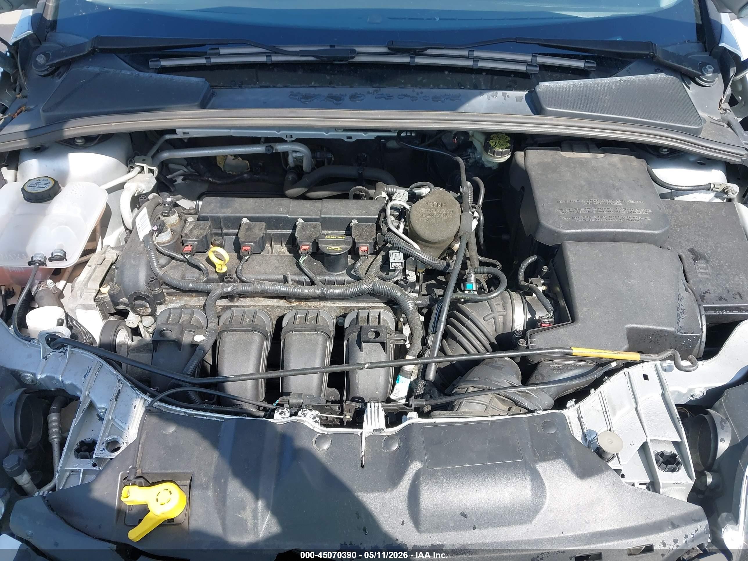 2013 Ford Focus Se Silver vin: 1FADP3F29DL272001