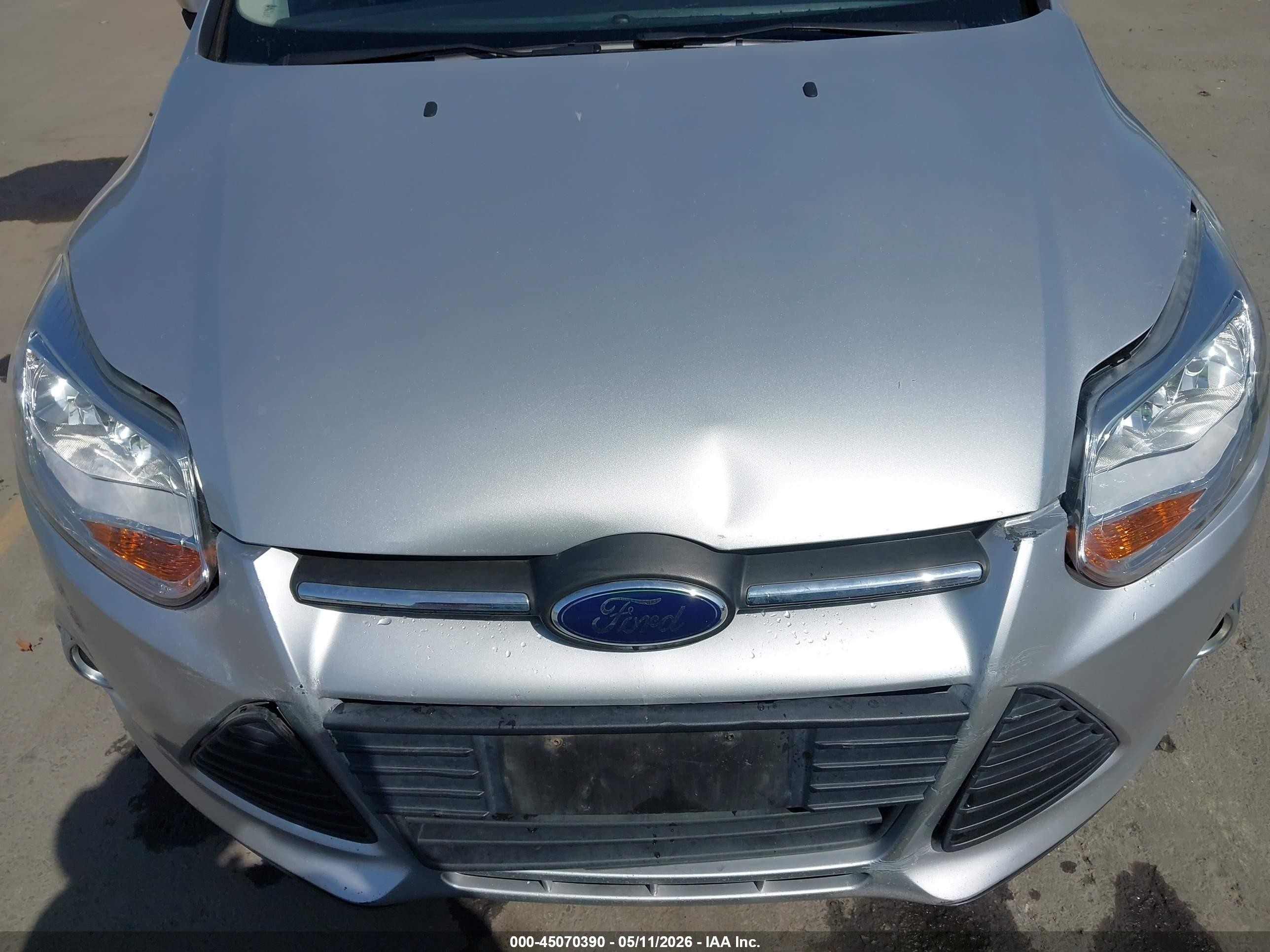 2013 Ford Focus Se Silver vin: 1FADP3F29DL272001