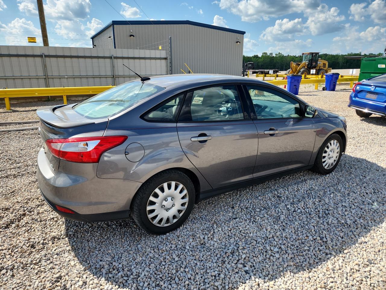 2013 Ford Focus Se Gray vin: 1FADP3F29DL312030