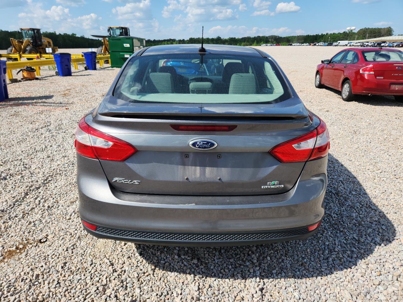 2013 Ford Focus Se Gray vin: 1FADP3F29DL312030