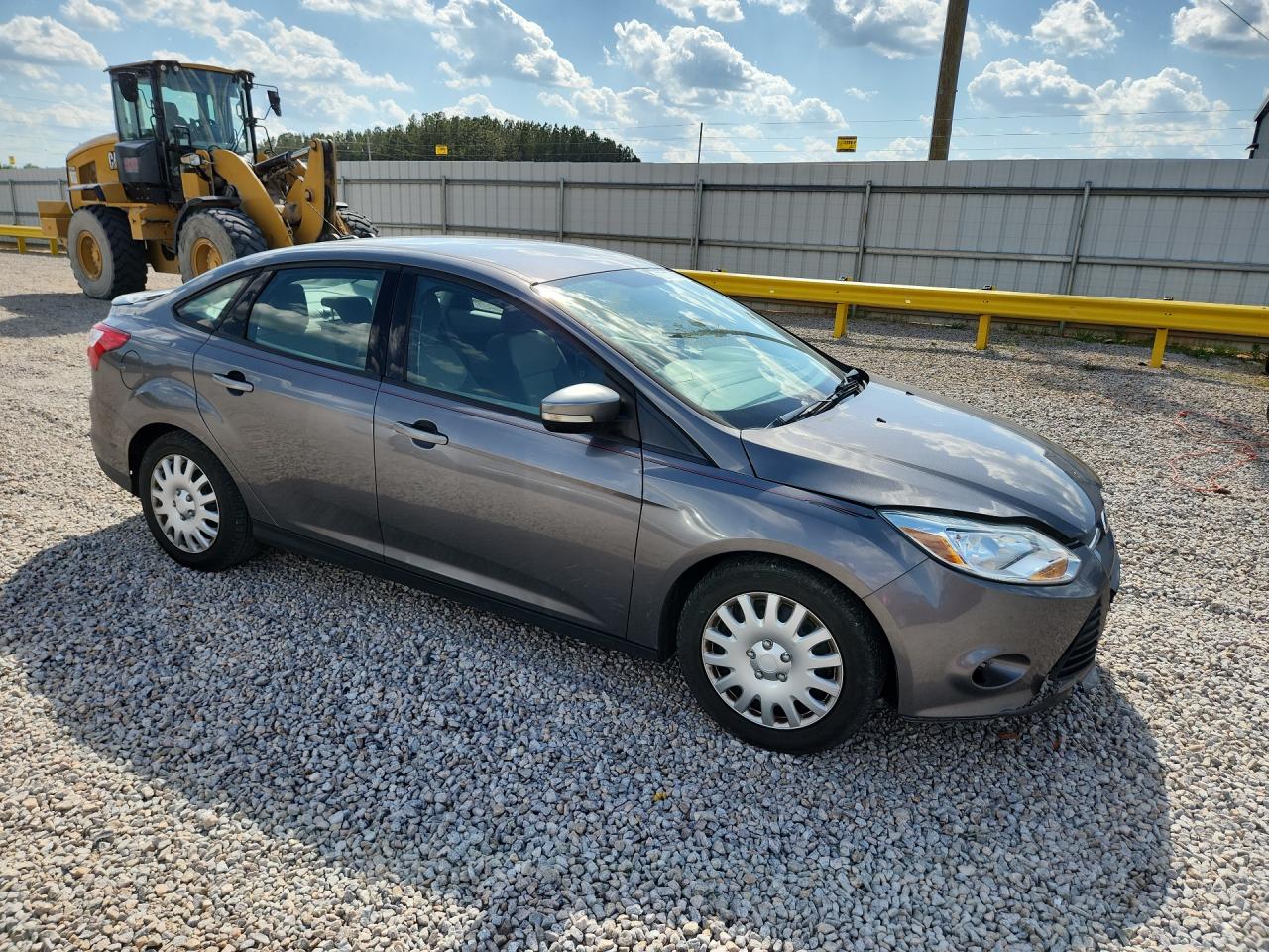 2013 Ford Focus Se Gray vin: 1FADP3F29DL312030