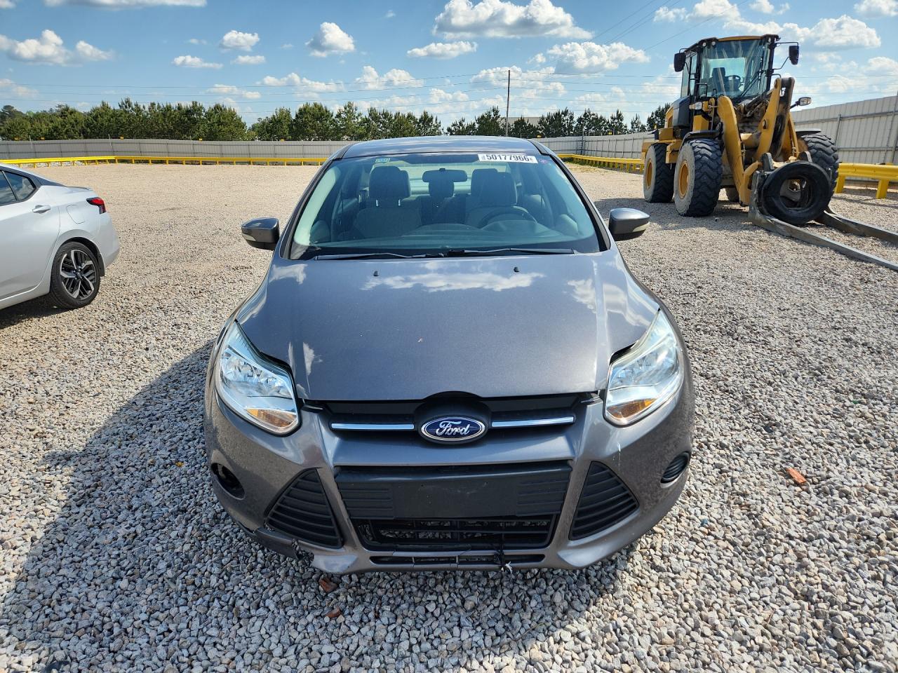 2013 Ford Focus Se Gray vin: 1FADP3F29DL312030