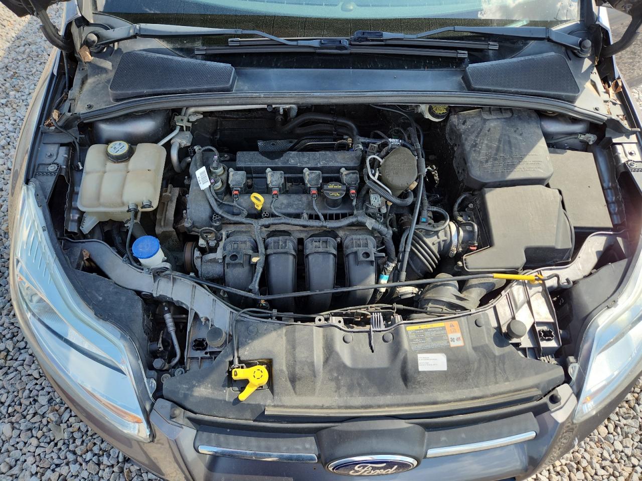 2013 Ford Focus Se Gray vin: 1FADP3F29DL312030