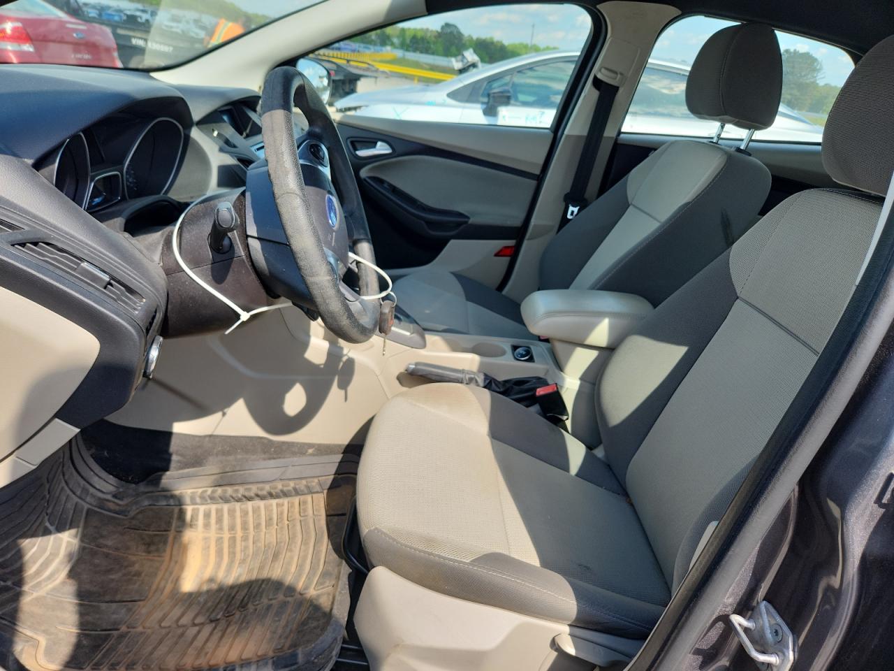 2013 Ford Focus Se Gray vin: 1FADP3F29DL312030