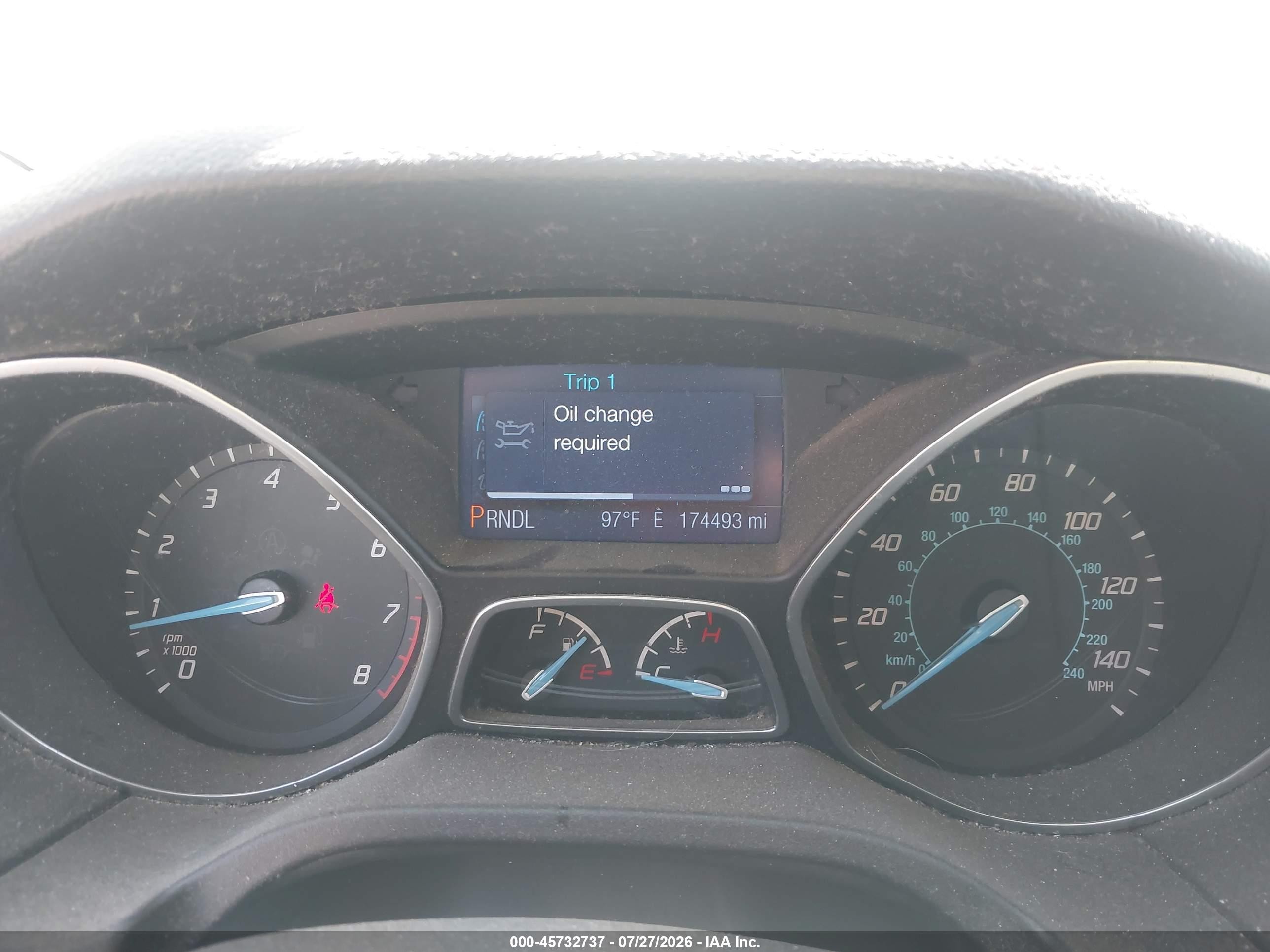 2013 Ford Focus Se Gray vin: 1FADP3F29DL313713