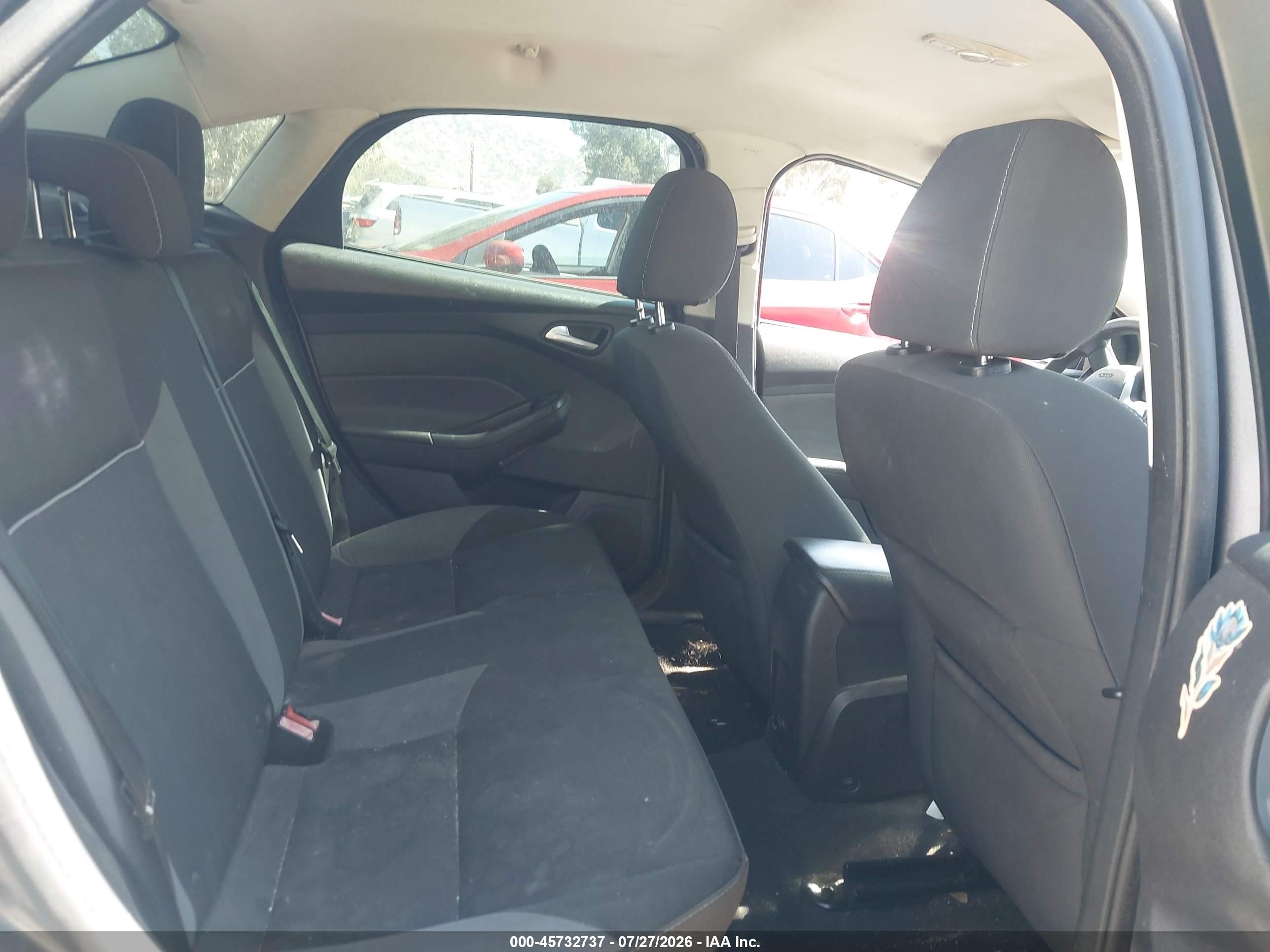 2013 Ford Focus Se Gray vin: 1FADP3F29DL313713