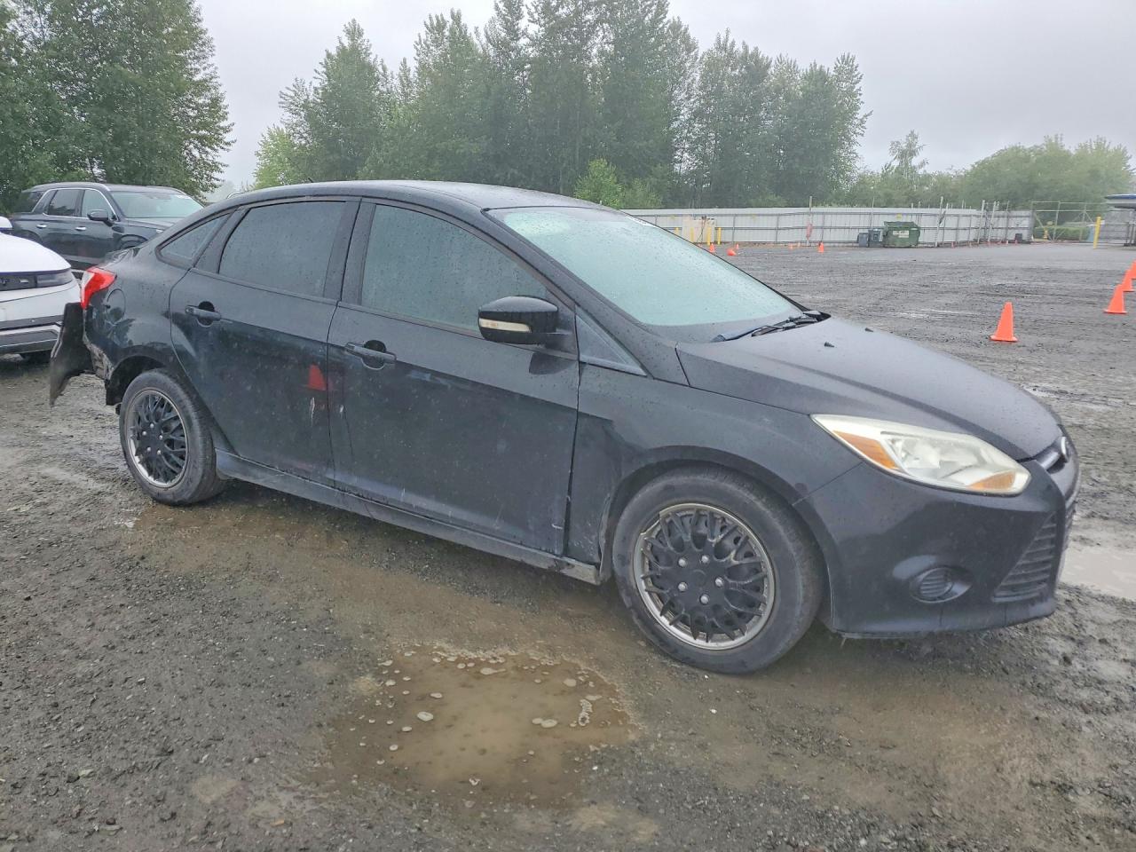 2013 Ford Focus Se Черный vin: 1FADP3F29DL319561
