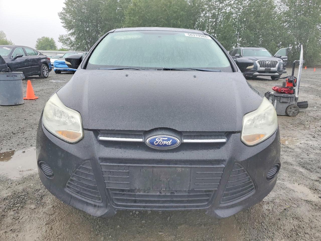 2013 Ford Focus Se Черный vin: 1FADP3F29DL319561