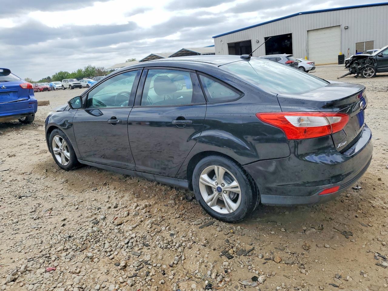 2013 Ford Focus Se Black vin: 1FADP3F29DL323786