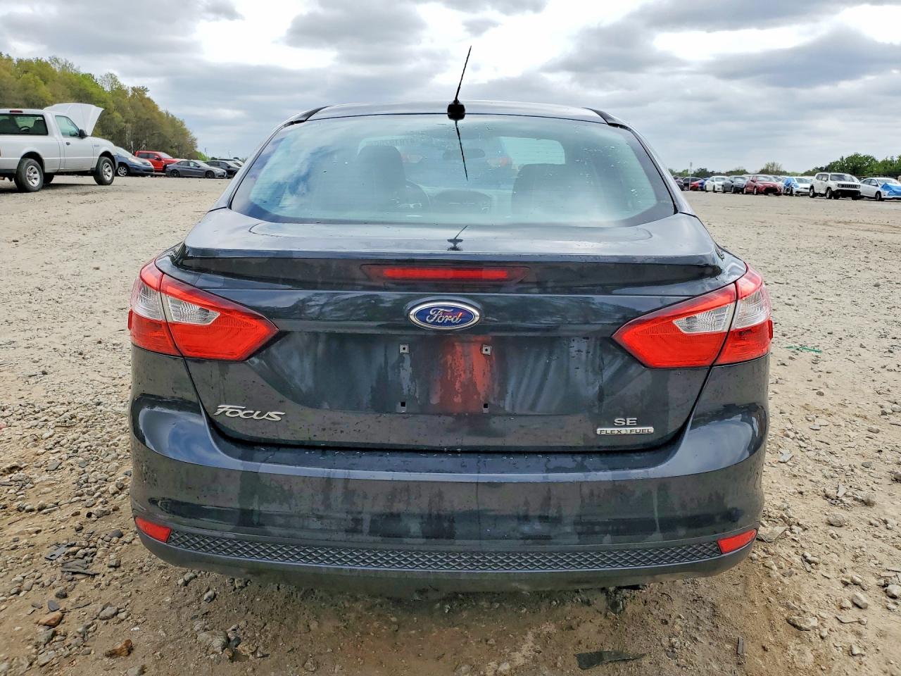 2013 Ford Focus Se Black vin: 1FADP3F29DL323786