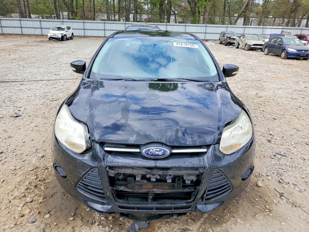 2013 Ford Focus Se Black vin: 1FADP3F29DL323786