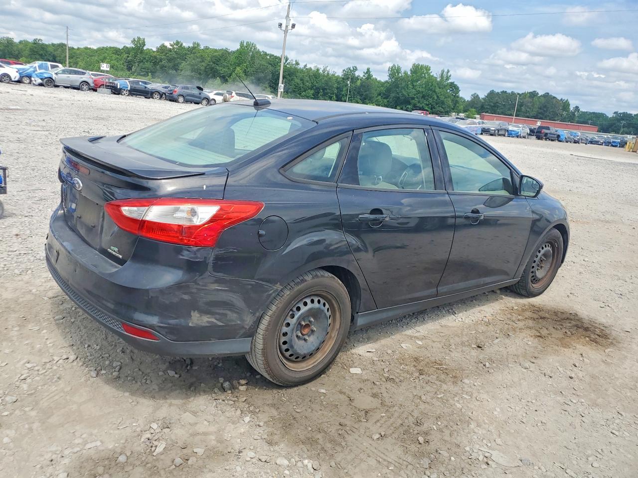 2013 Ford Focus Se Black vin: 1FADP3F29DL340152