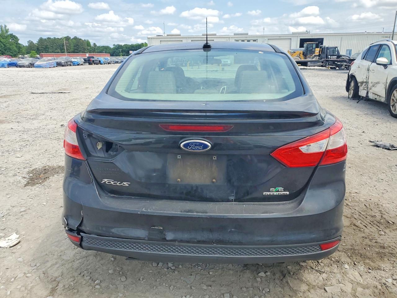 2013 Ford Focus Se Black vin: 1FADP3F29DL340152