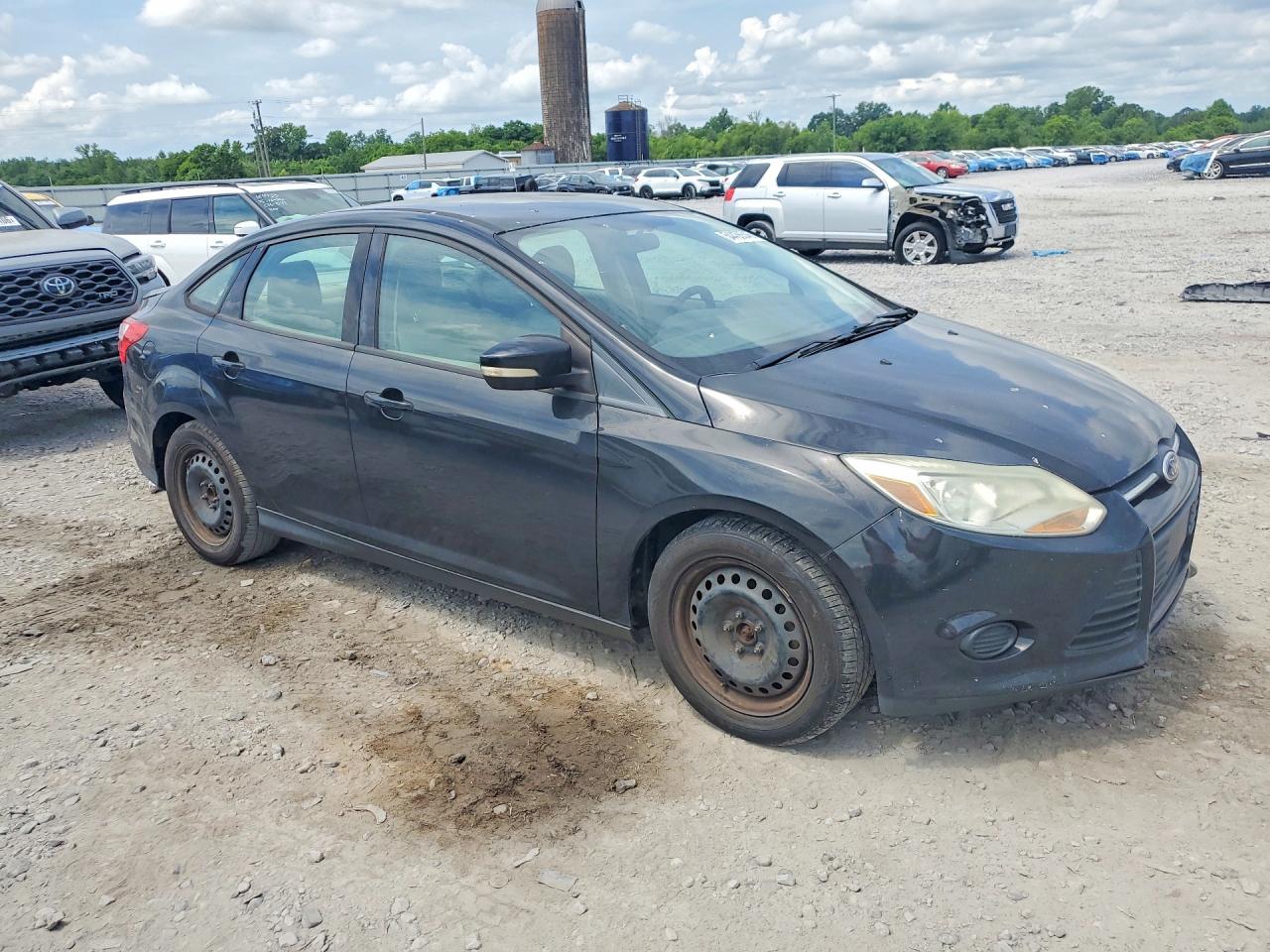 2013 Ford Focus Se Black vin: 1FADP3F29DL340152