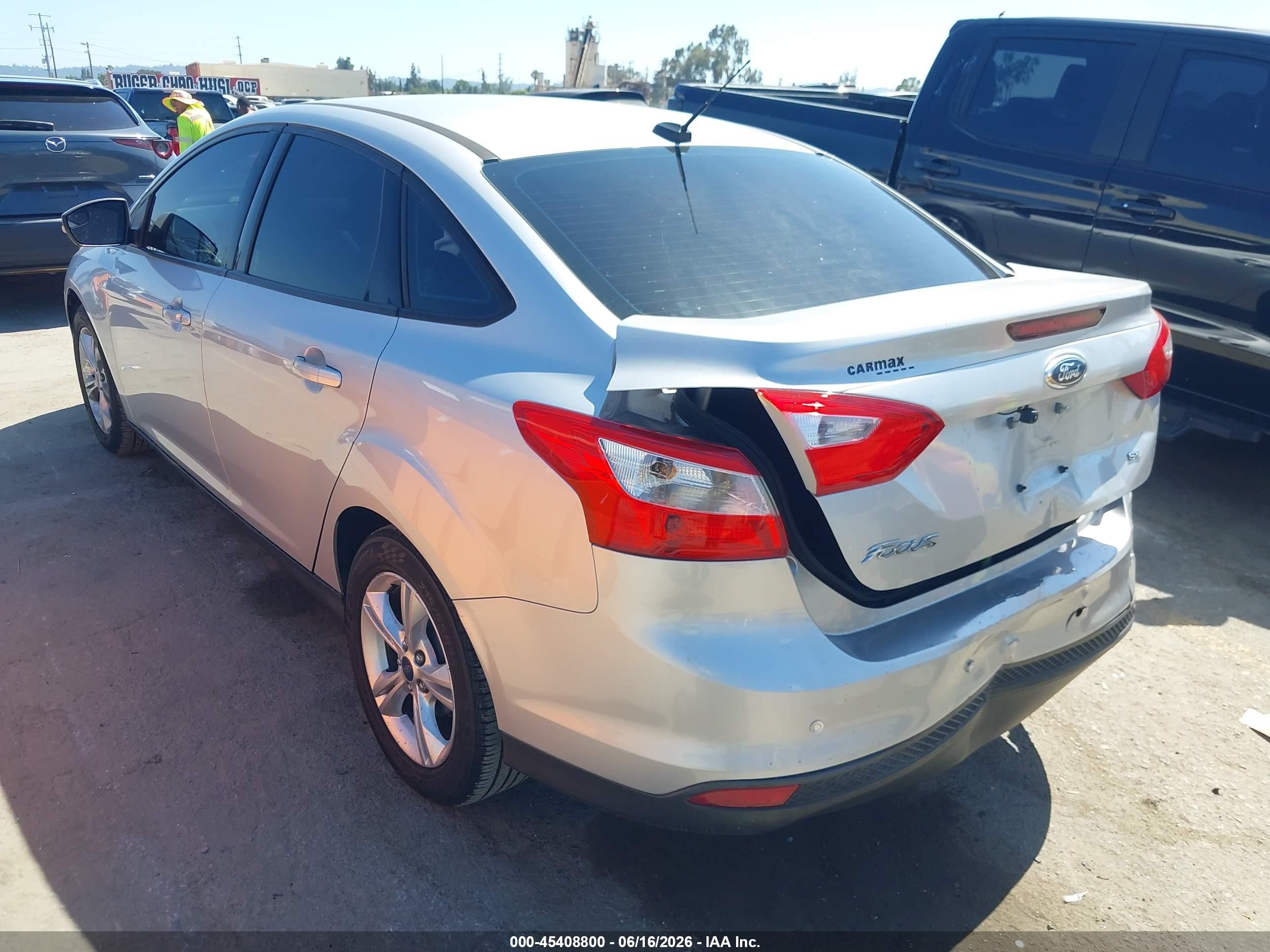 2013 Ford Focus Se Серебряный vin: 1FADP3F29DL376293