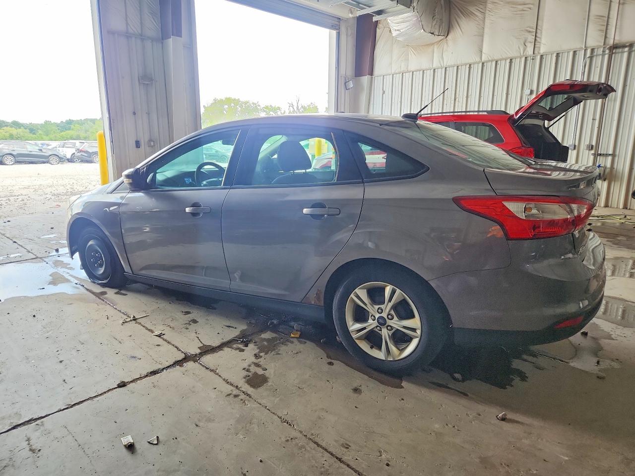 2013 Ford Focus Se Gray vin: 1FADP3F29DL379808