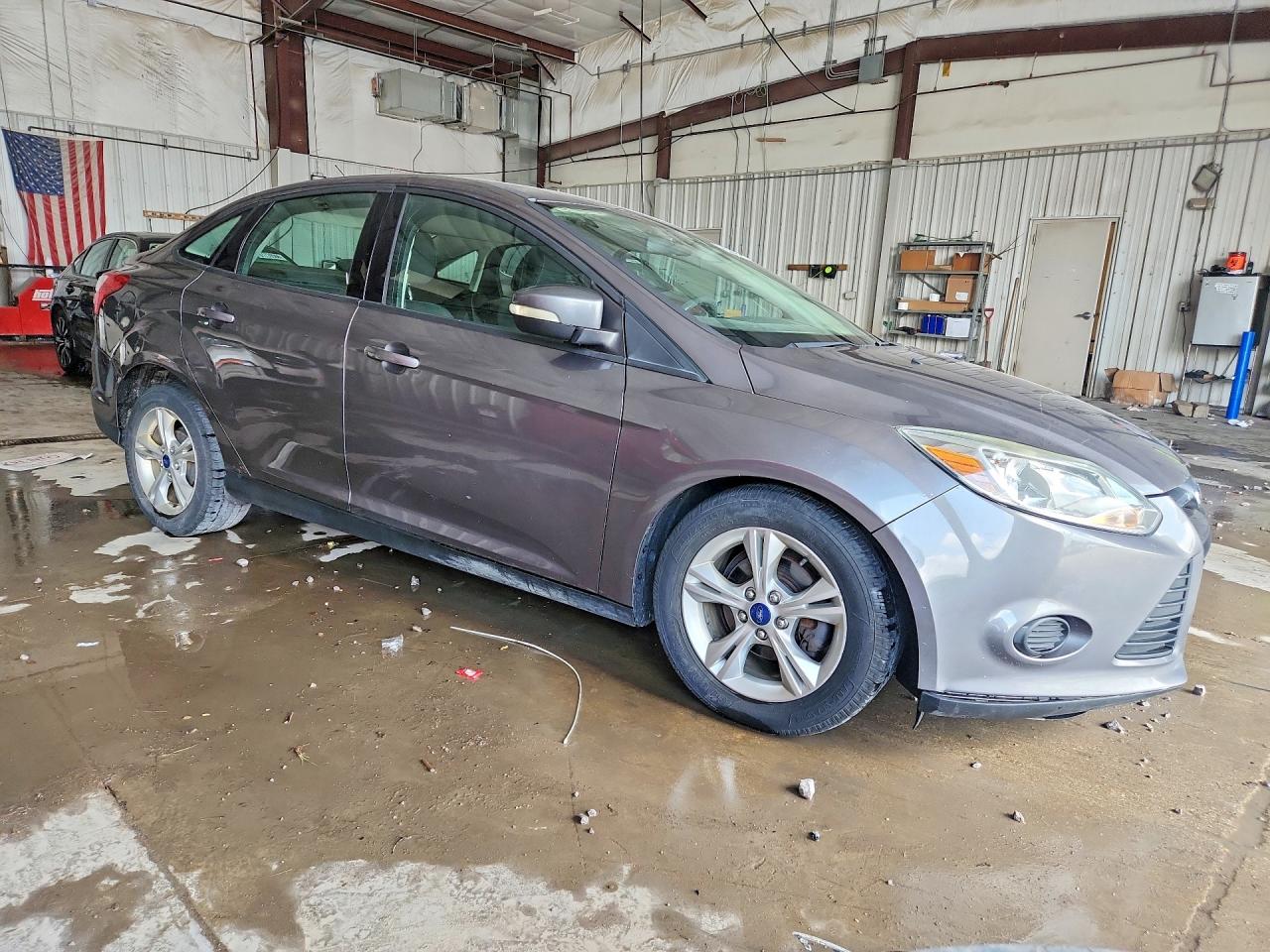 2013 Ford Focus Se Gray vin: 1FADP3F29DL379808