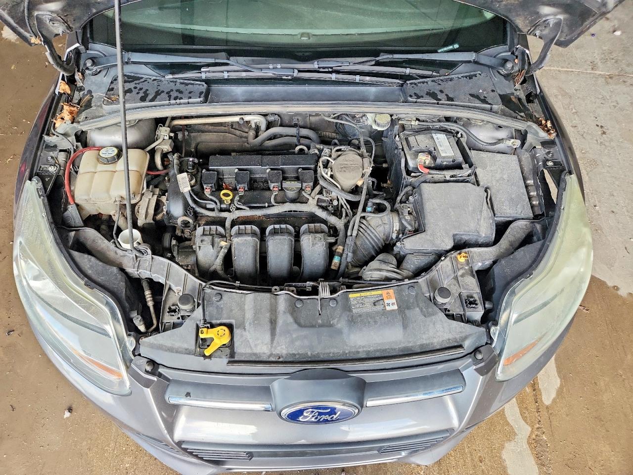 2013 Ford Focus Se Gray vin: 1FADP3F29DL379808
