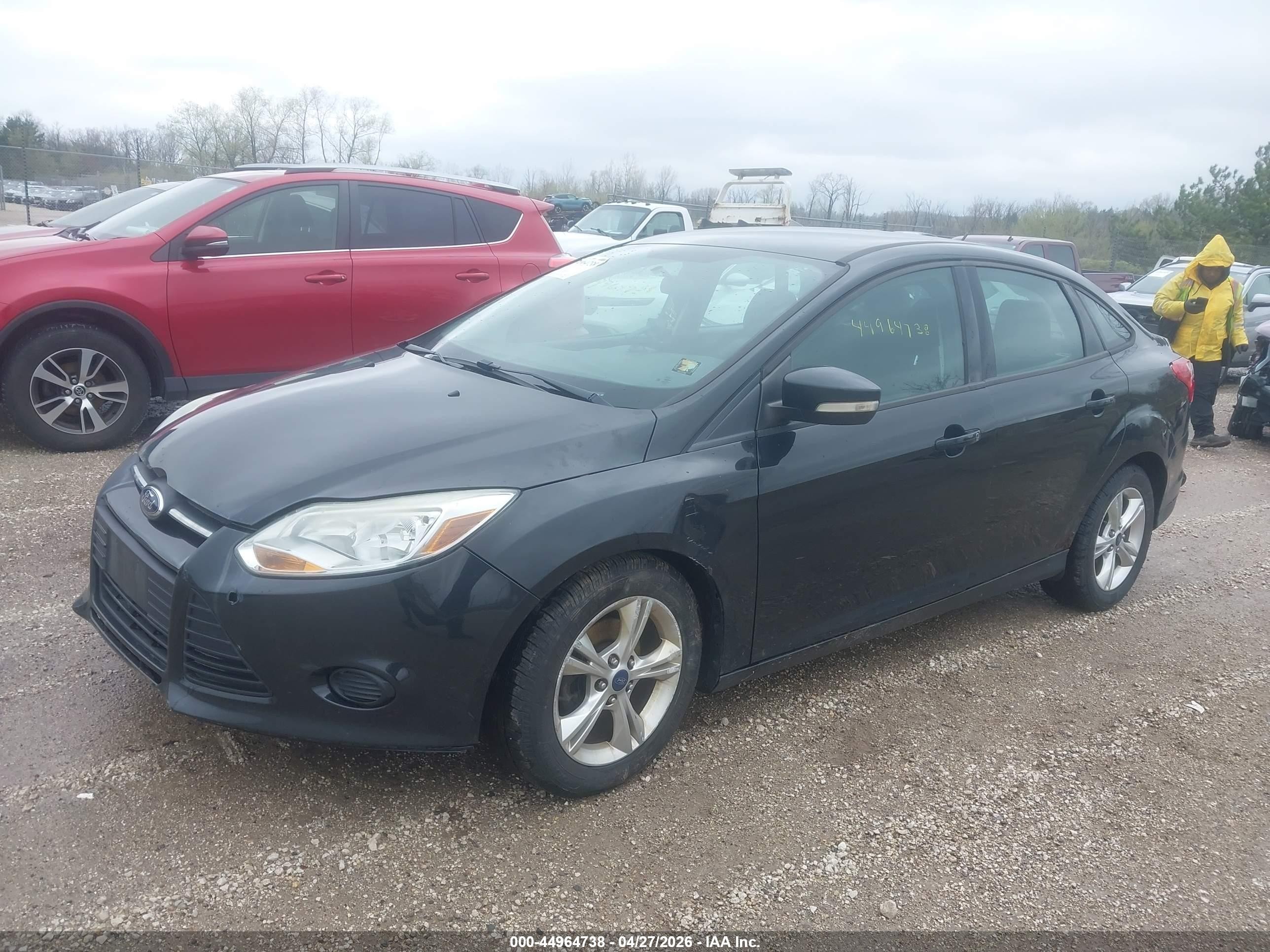 2013 Ford Focus Se Black vin: 1FADP3F29DL379825