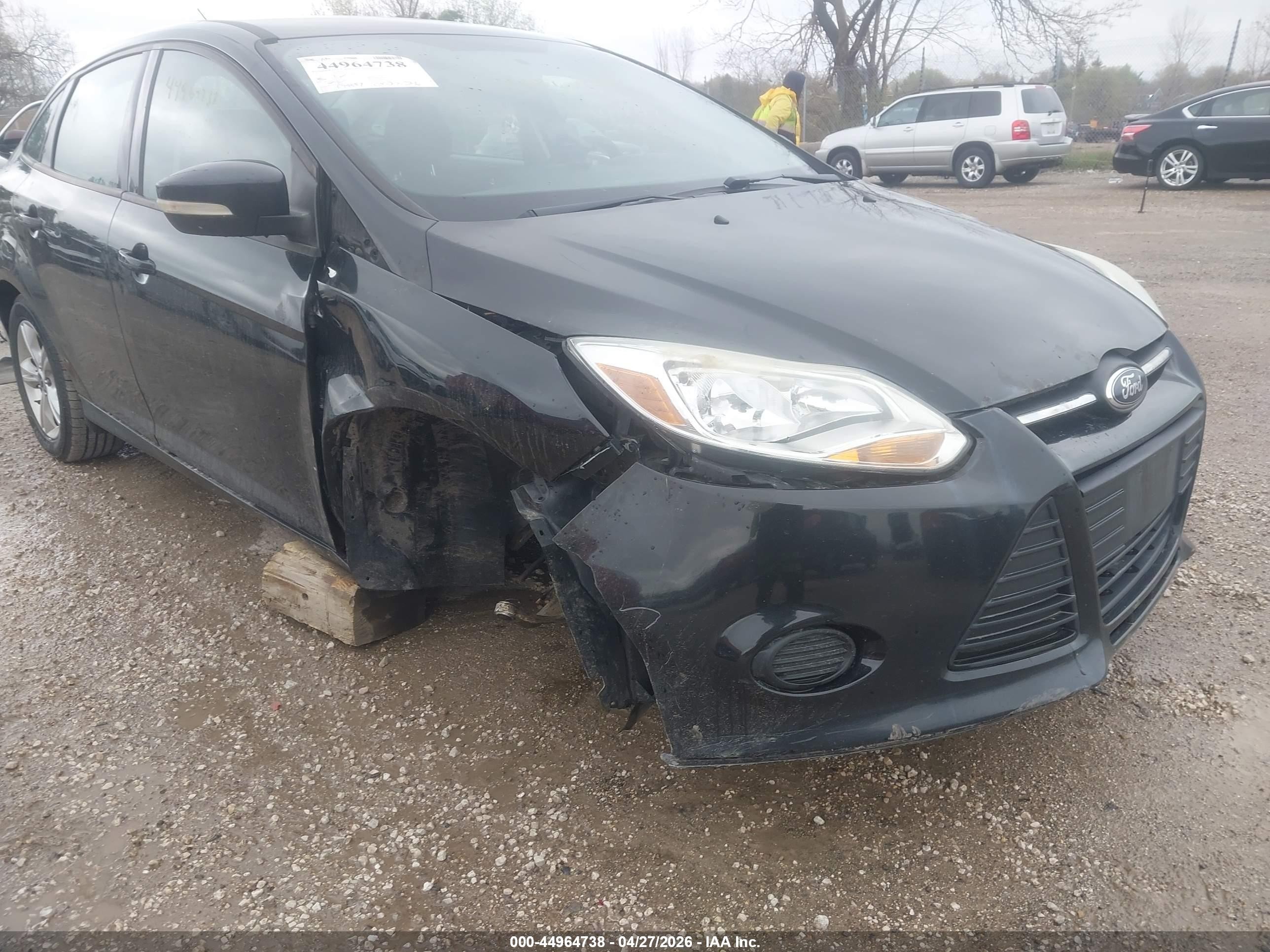 2013 Ford Focus Se Black vin: 1FADP3F29DL379825
