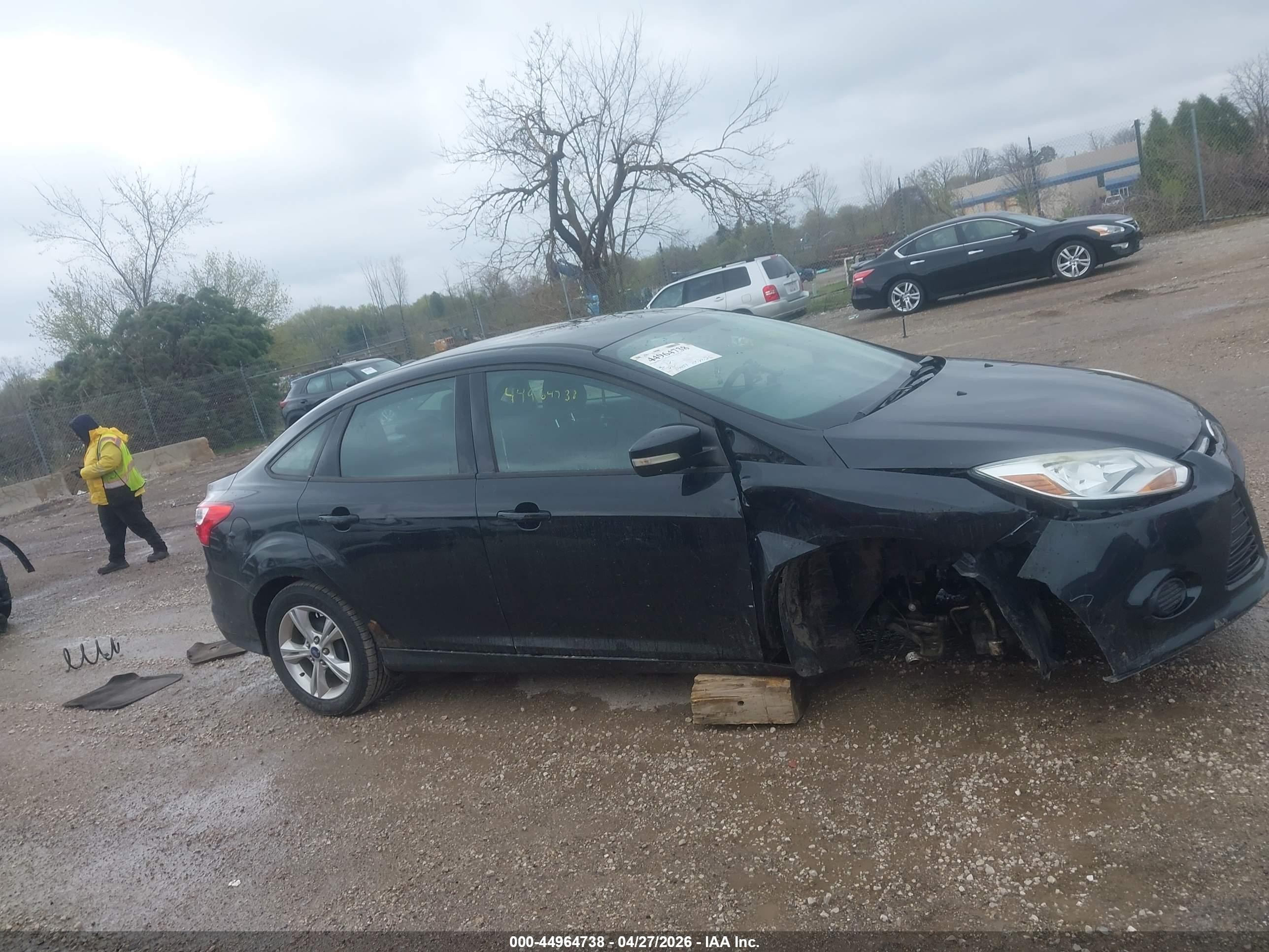 2013 Ford Focus Se Black vin: 1FADP3F29DL379825