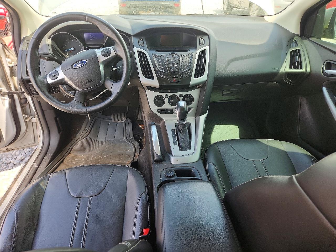 2014 Ford Focus Se Silver vin: 1FADP3F29EL107454