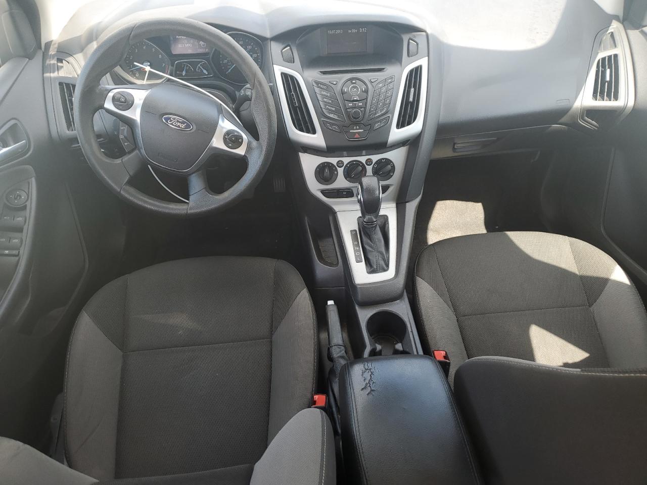 2014 Ford Focus Se White vin: 1FADP3F29EL127381