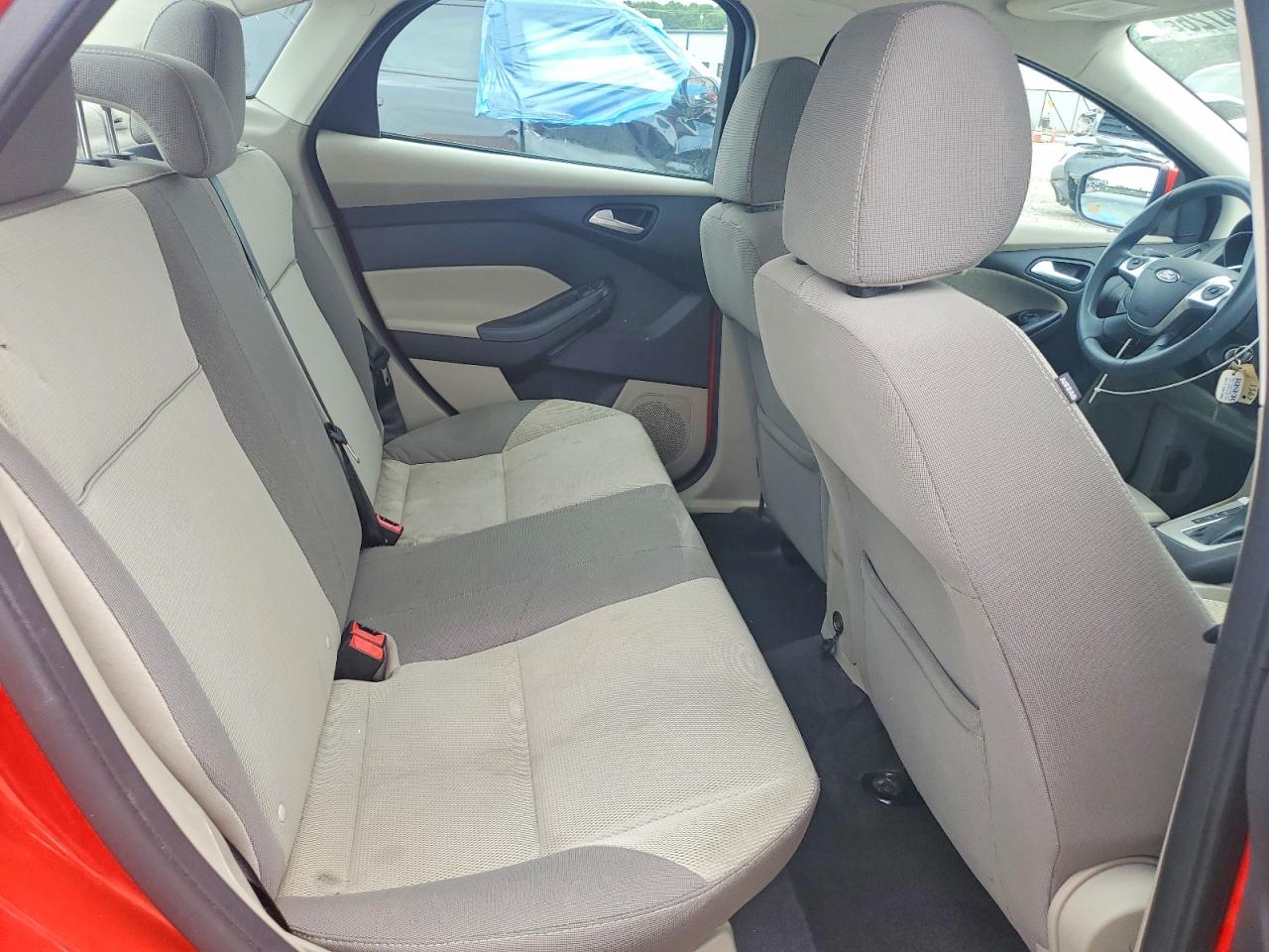 2014 Ford Focus Se Red vin: 1FADP3F29EL139899