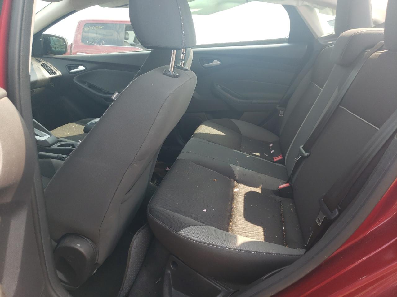 2014 Ford Focus Se Red vin: 1FADP3F29EL155004