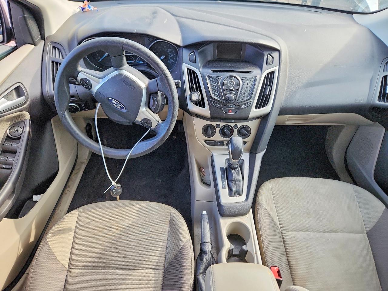2014 Ford Focus Se White vin: 1FADP3F29EL157903
