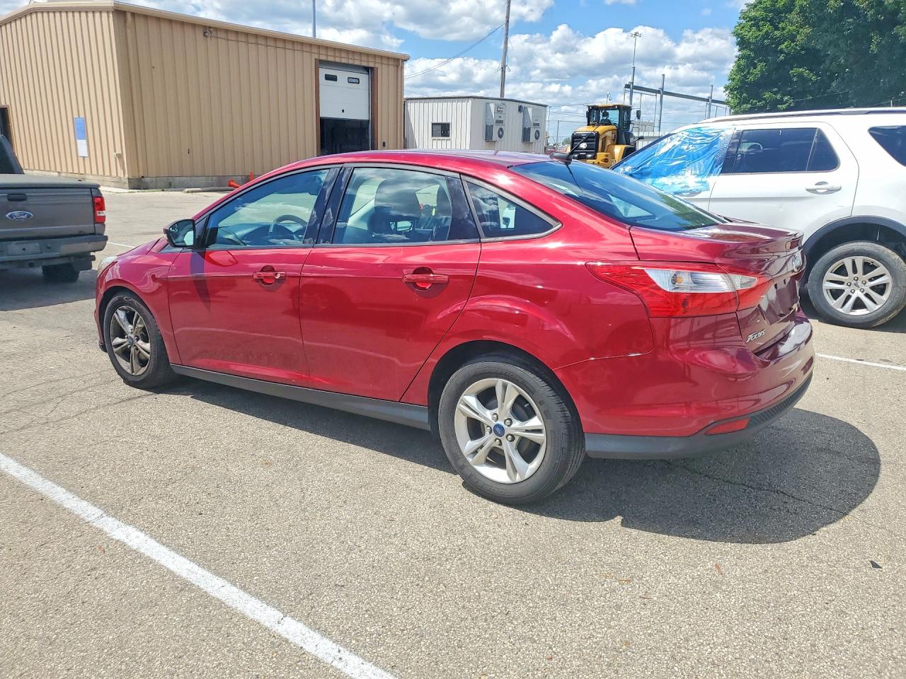2014 Ford Focus Se Red vin: 1FADP3F29EL174197