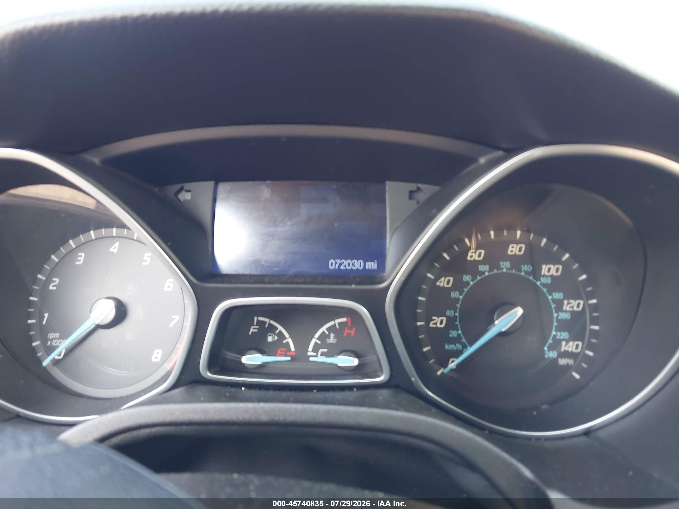 2014 Ford Focus Se Red vin: 1FADP3F29EL192019